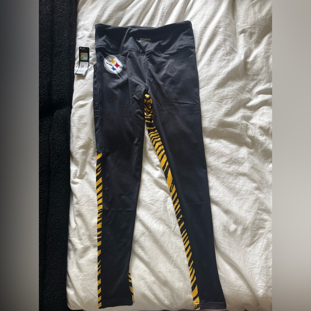 NFL Kids Black and Yellow Leggings
